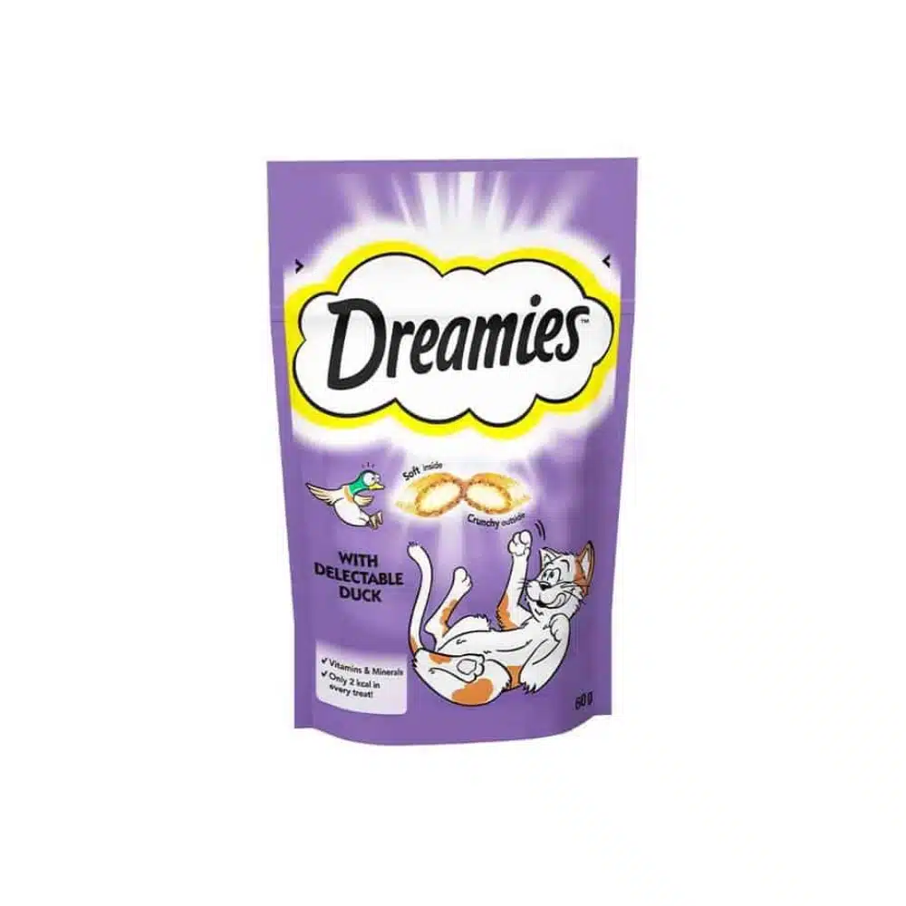 Dreamies Cat Treat Biscuits with Duck 60g
