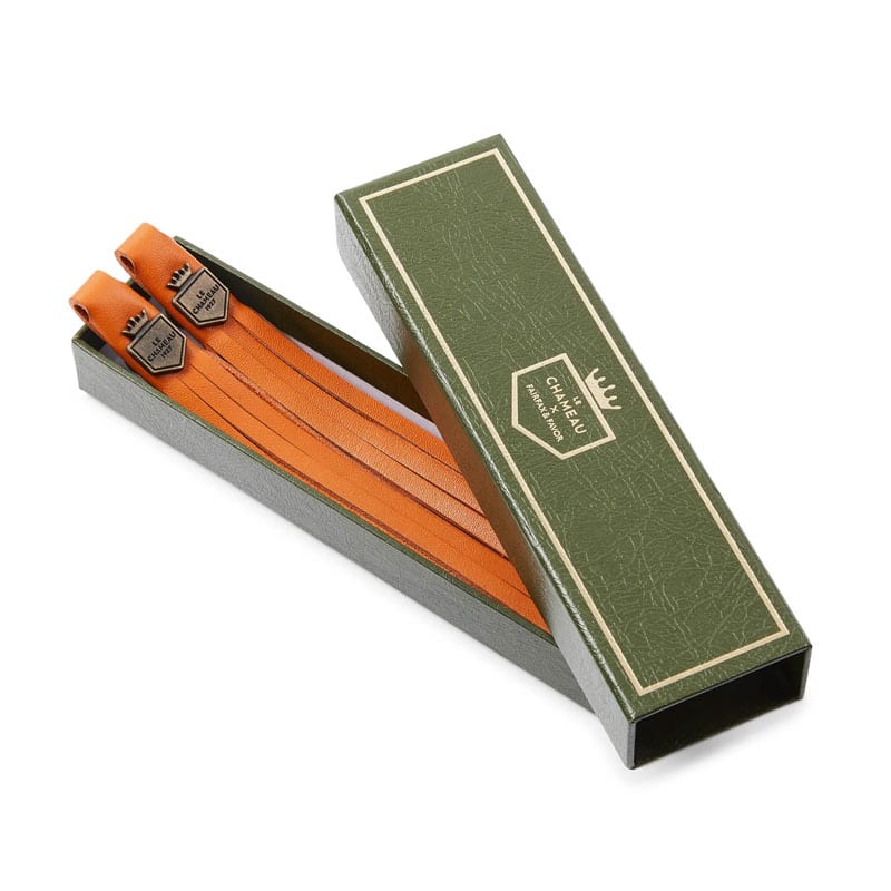 Le Chameau X Fairfax & Favor Ladies Boot Tassels Orange Fonce