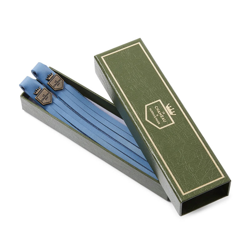 Le Chameau X Fairfax & Favor Ladies Boot Tassels Blue Clair