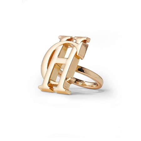 Holland Cooper HC Scarf Ring Gold