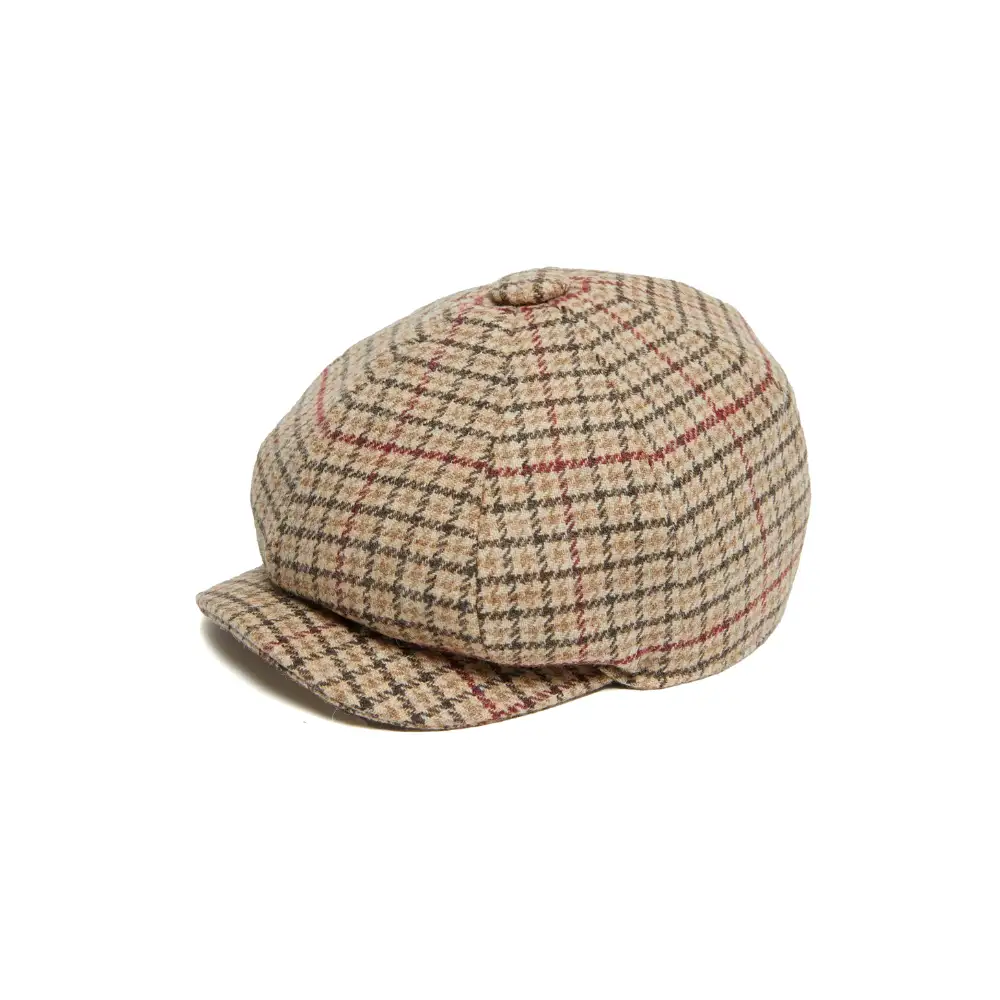 Holland Cooper Baker Boy Cap Charlton Tweed