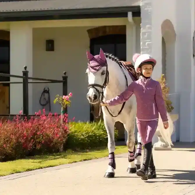 LeMieux Mini Children's Maggie Fleece Mallow 7