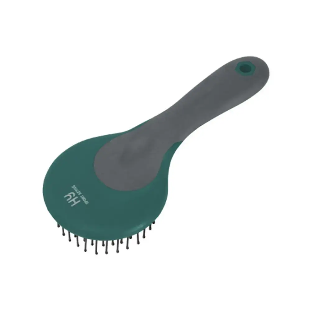 HY Active Sport Mane & Tail Brush Alpine Green