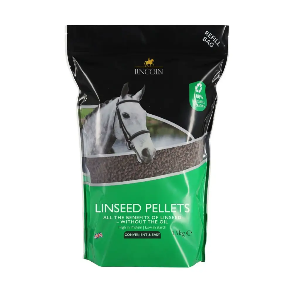 Lincoln Linseed Pellets Refill Pouch 1.5kg