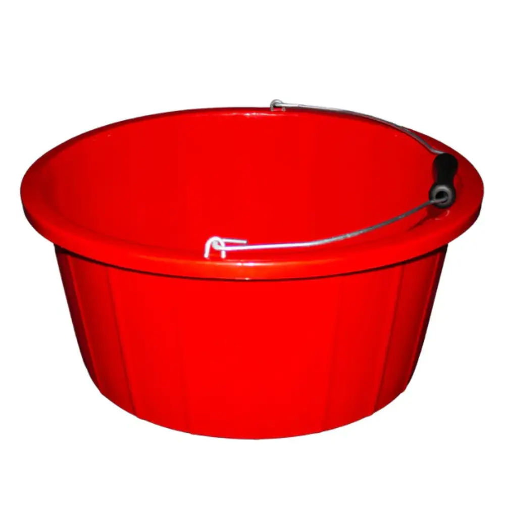 Red Gorilla Premium Shallow Bucket Red