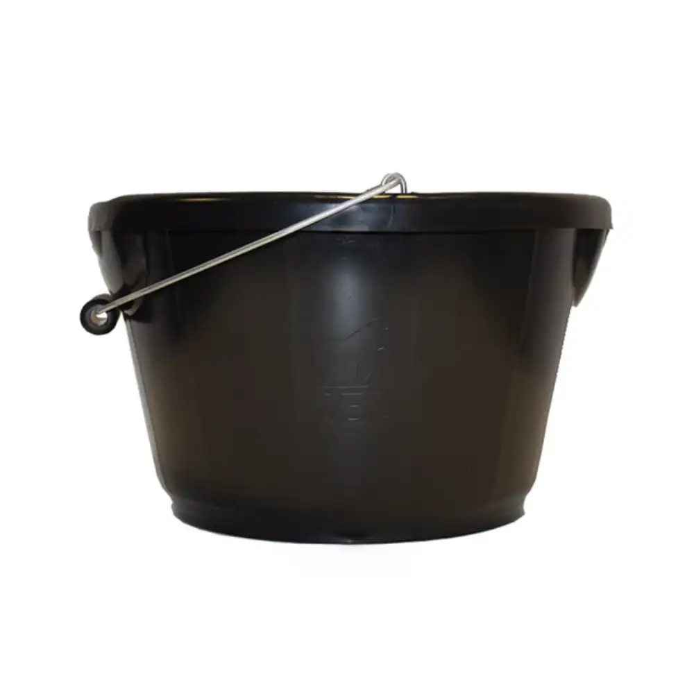 Red Gorilla Plas B4 Shallow Bucket Black