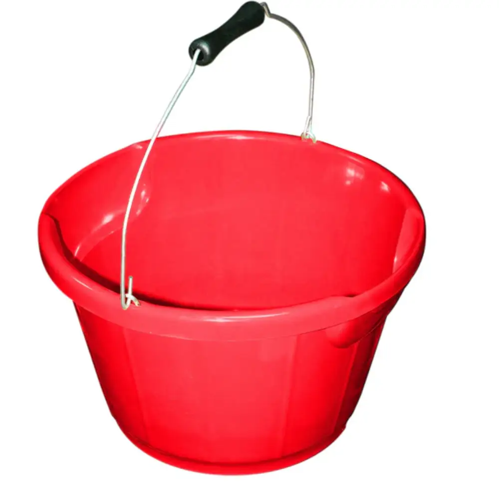 Red Gorilla Plas B4 Shallow Bucket Red