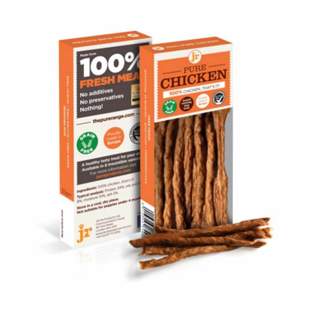 JR Pure Chicken Sticks Dog Treats 50g