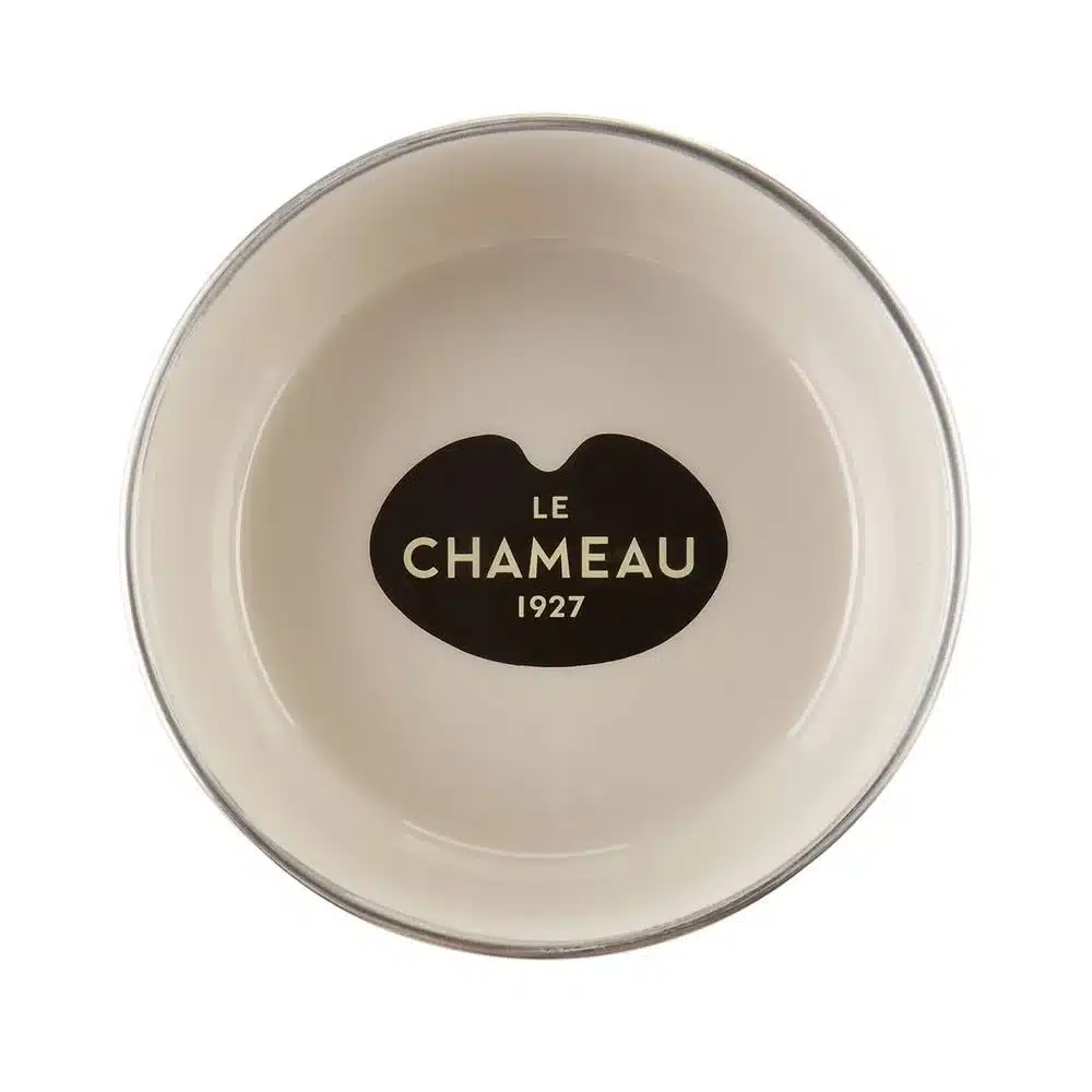 Le Chameau Stainless Steel Dog Bowl Gris Ardoise
