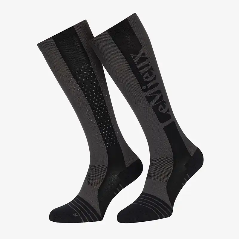 LeMieux Junior Silicone Socks Graphite
