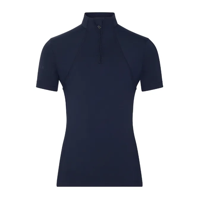 LeMieux Childrens Young Rider Short Sleeved Base Layer Indigo