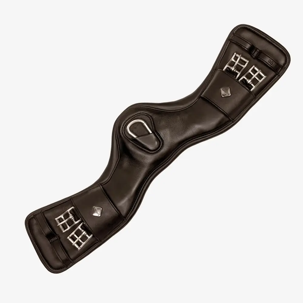 LeMieux GelTek Anatomic Curve Short Mono Girth Brown