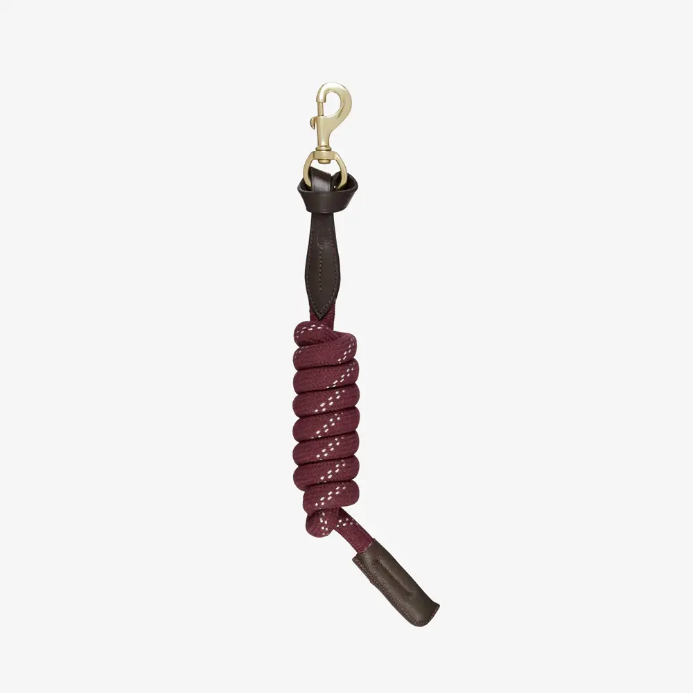 LeMieux Lasso Lead Rope Burgundy