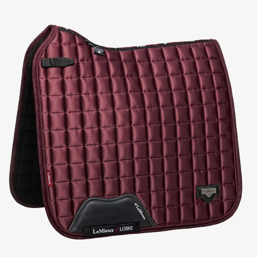 LeMieux Loire Classic Dressage Saddle Pad Rioja