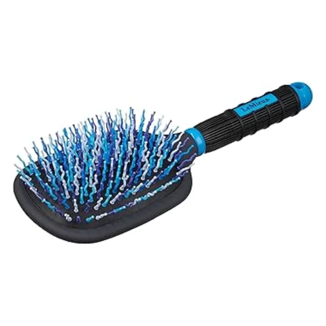 LeMieux Tangle Tidy Mane & Tail Brush Blue