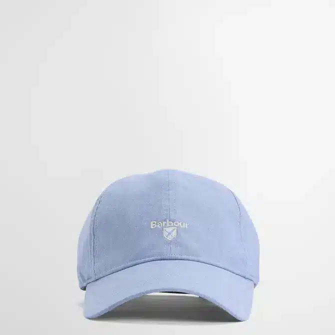 Barbour Mens Nelson Chambray Cap Chambray Blue