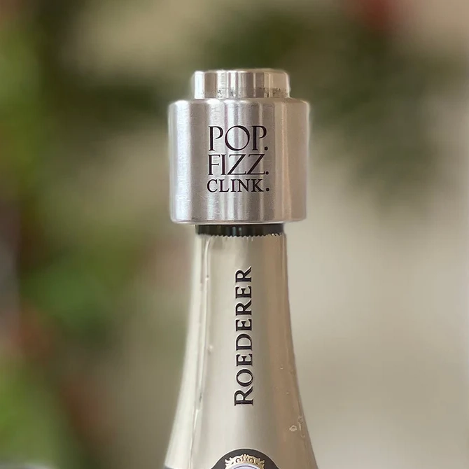 Selbrae House Prosecco Stainless Steel Bottle Stopper