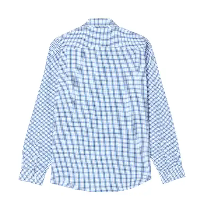 R.M.Williams Mens Collins Shirt White Blue (7)