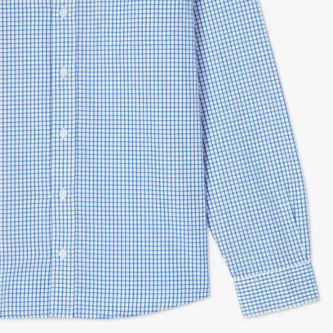 R.M.Williams Mens Collins Shirt White Blue (8)