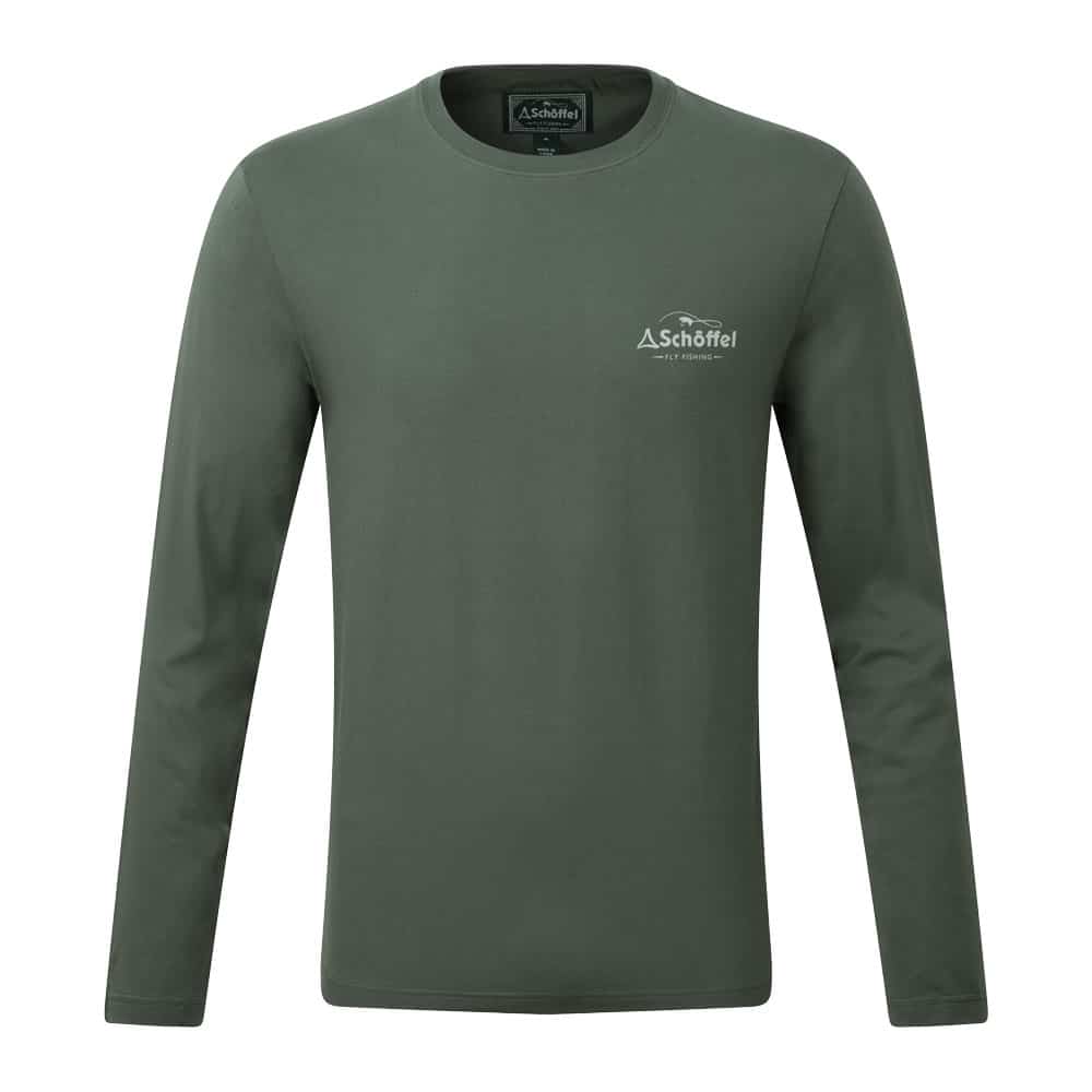 Schoffel Mens Esk T Shirt River Green