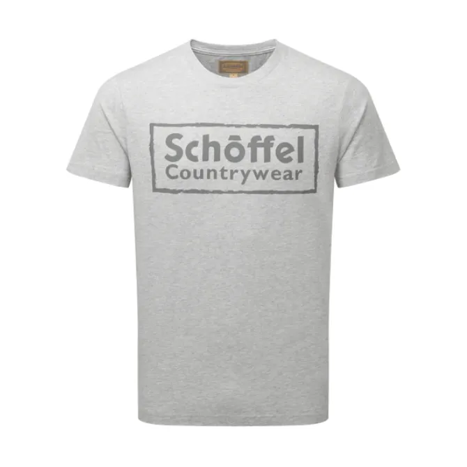Schoffel Mens Schoffel Heritage T-Shirt Grey