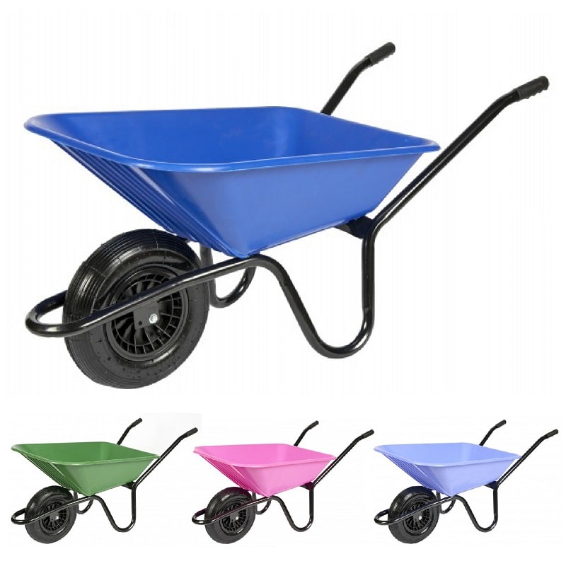 Carrimore Super Barrow 90L Wheelbarrow Blue