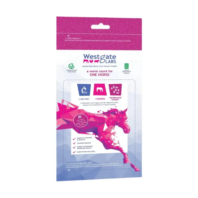 Westgate Labs Horse Worm Egg Count Kit