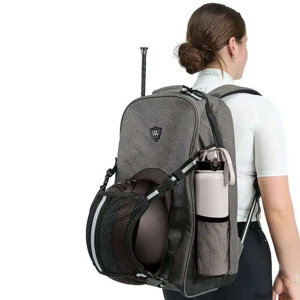 Woof Wear Riders Backpack Grey Black 2