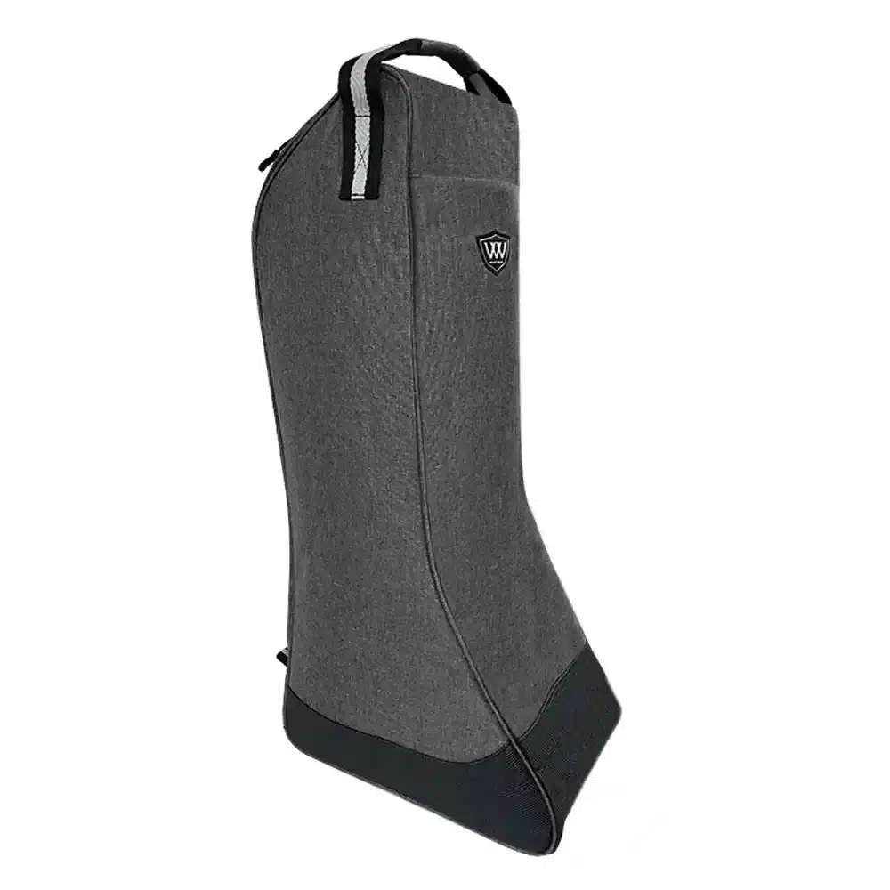 Woof Wear Tall Riding Boot Bag Black Grey