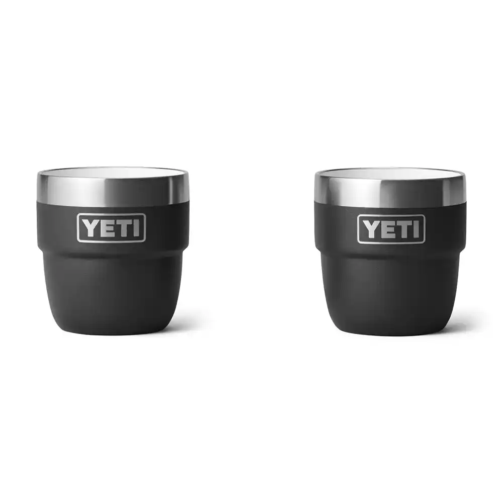 Yeti Espresso Stackable Cup 4oz (2 Pack) Black