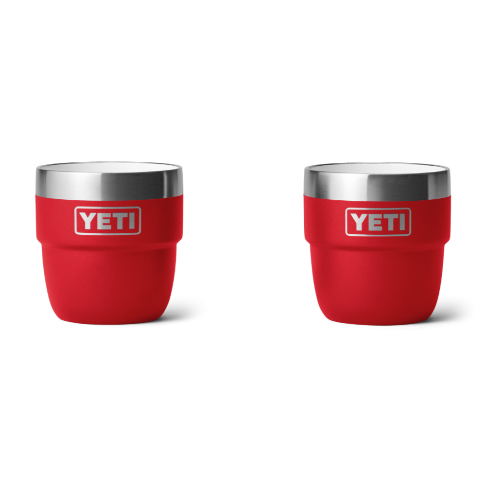 Yeti Espresso Stackable Cup 4oz (2 Pack) Rescue Red
