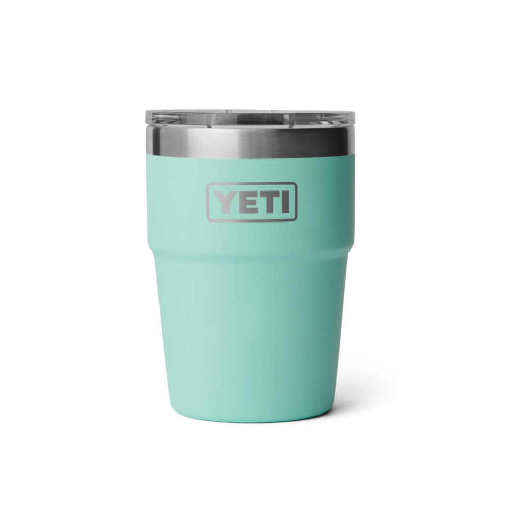 Yeti Rambler 16oz Stackable Cup With Magslider Lid Seafoam