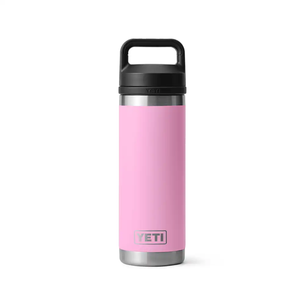 Yeti Rambler Bottle Chug 18oz Power Pink