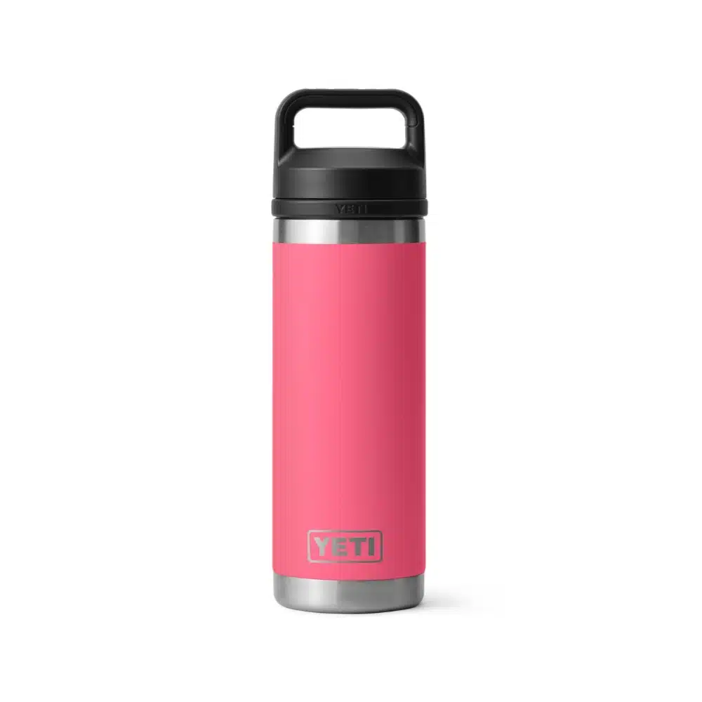 Yeti Rambler Bottle Chug 18oz Tropical Pink