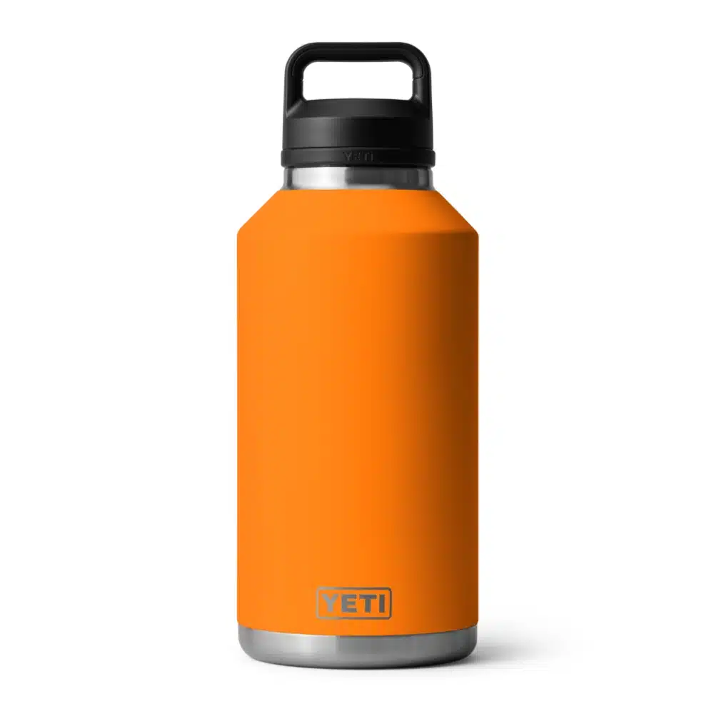 Yeti Rambler Bottle Chug 64oz King Crab Orange
