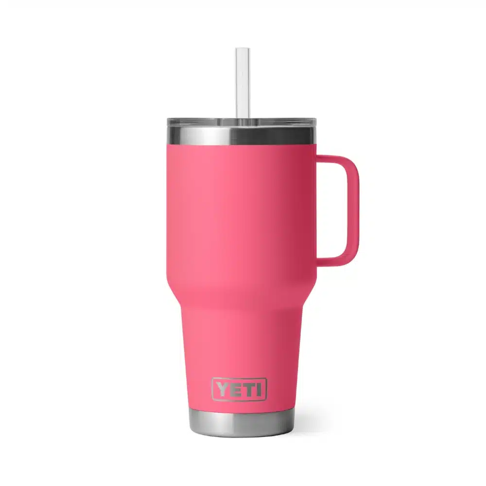 Yeti Rambler Straw Mug 35oz Tropical Pink