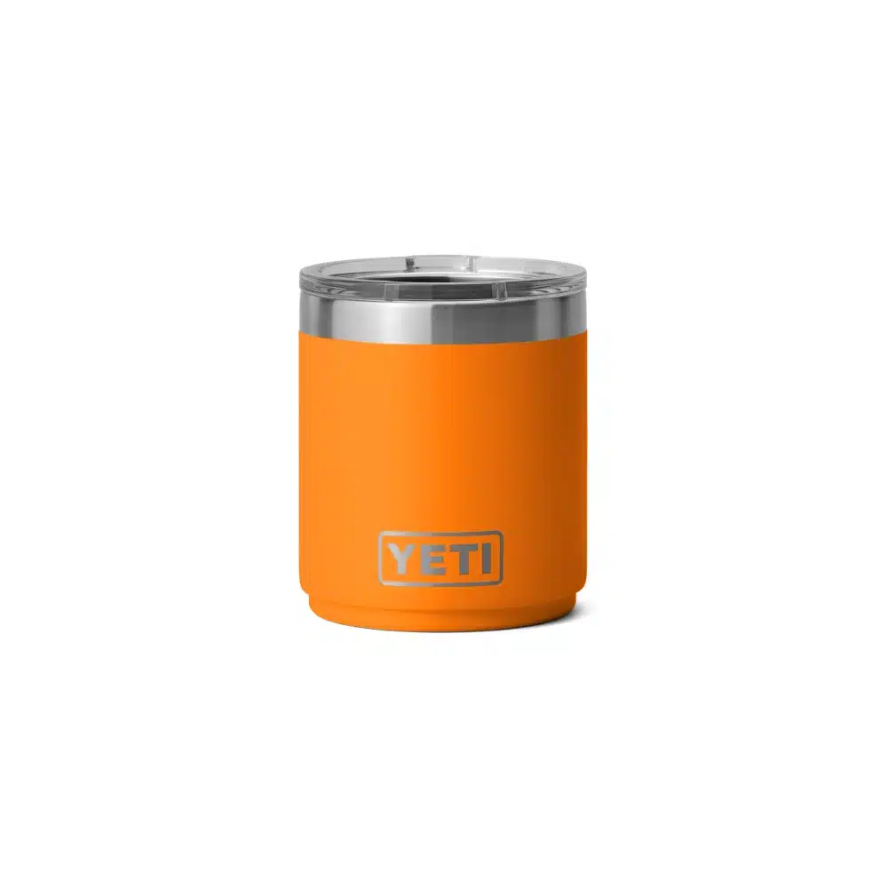 Yeti Rambler® 10 Oz Stackable Lowball 2.0 With Magslider™ Lid King Crab Orange