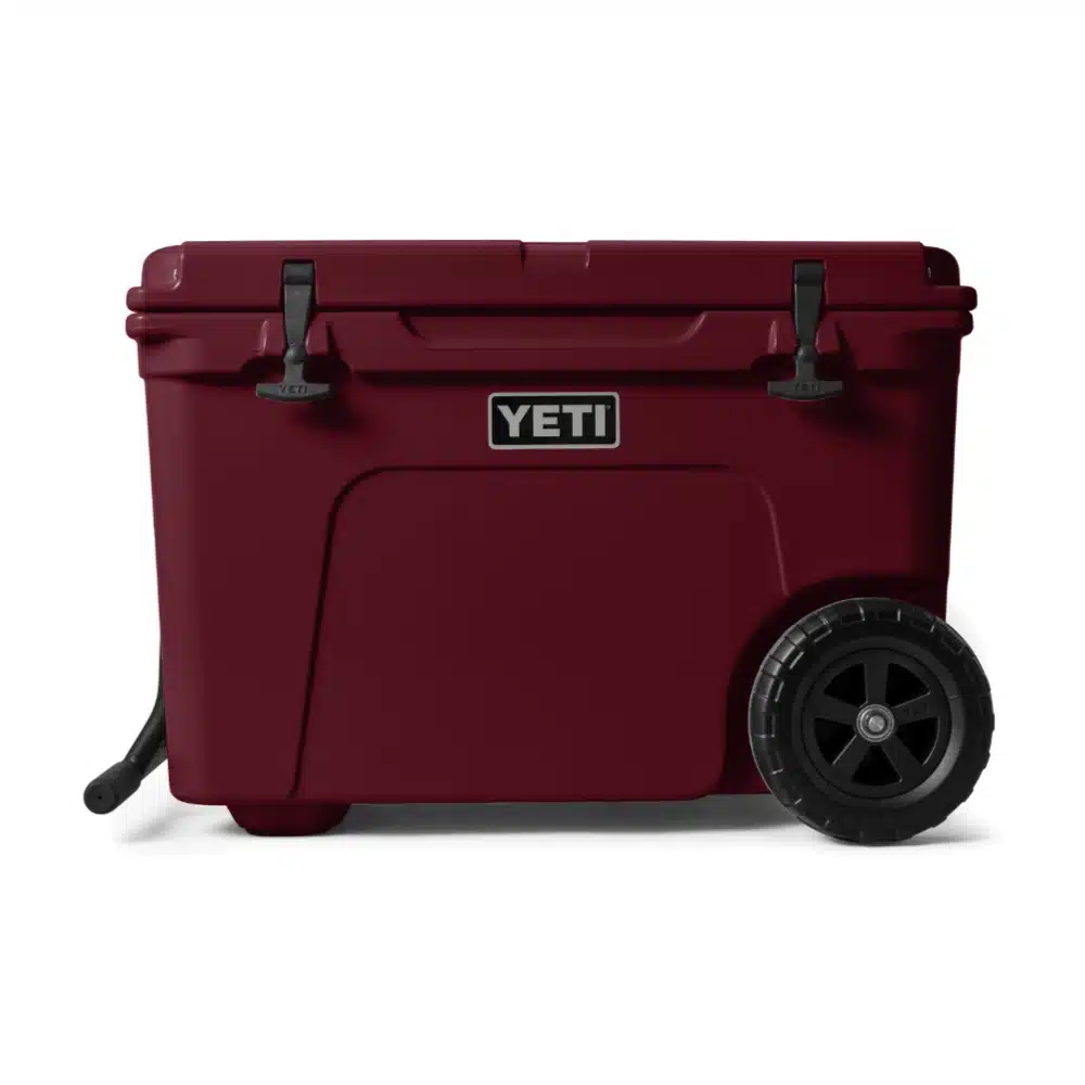 Yeti Tundra Haul Wheeled Cool Box Wild Vine Red
