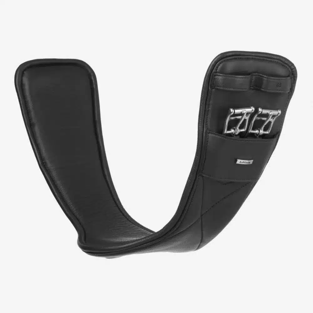 LeMieux Arika Contoured Dressage Girth Black