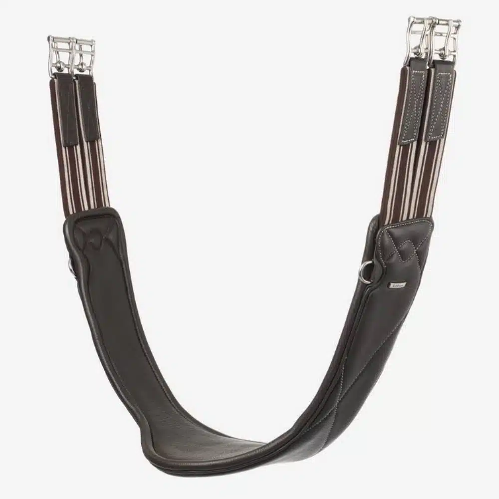 LeMieux Arika Contoured Long Girth Brown