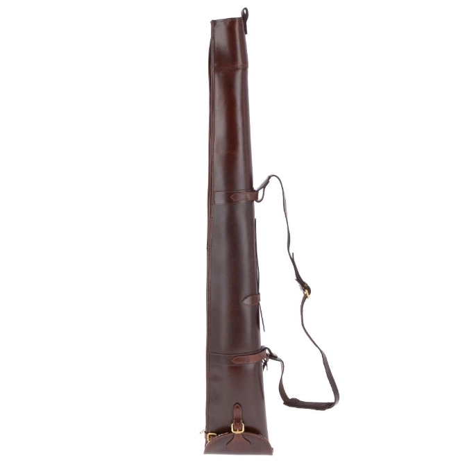Ashwood  Savoy Leather Gun Slip Brandy