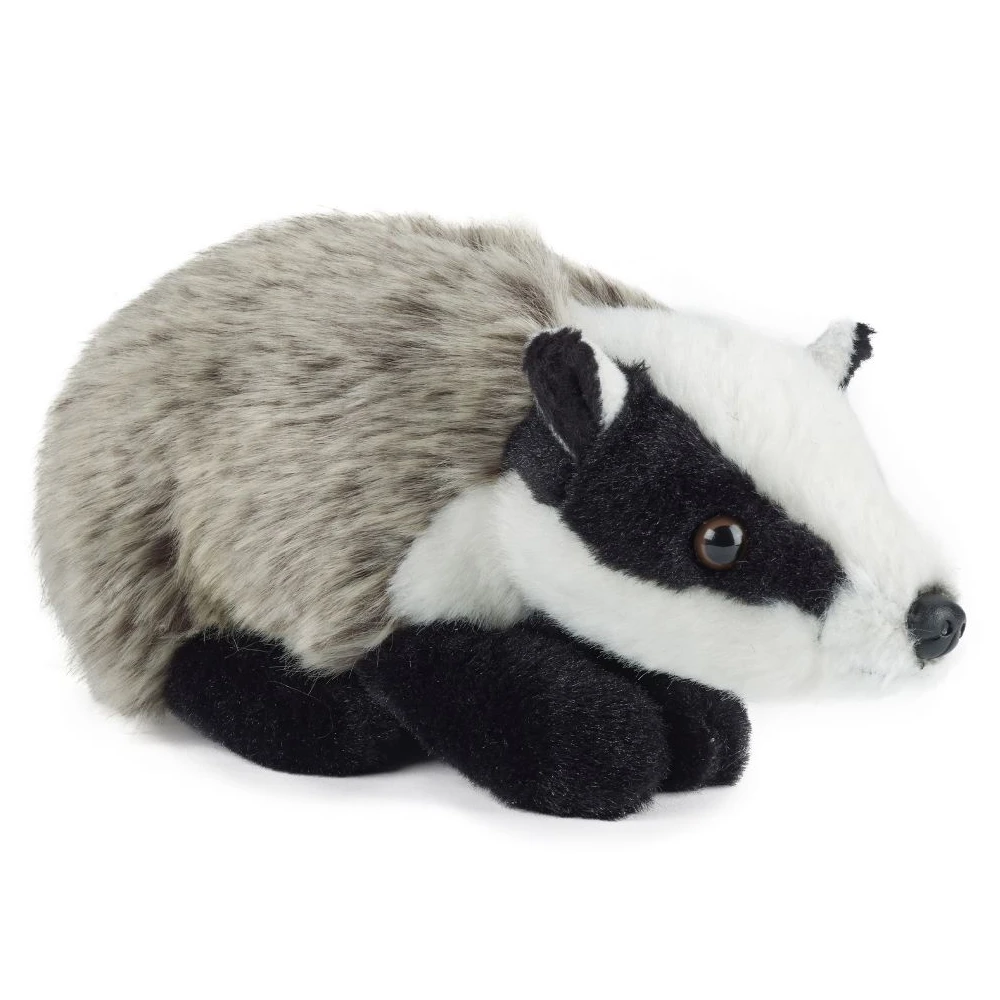 Living Nature Badger Soft Toy