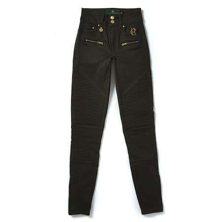 Holland Cooper Ladies Biker Jean Hunter Green
