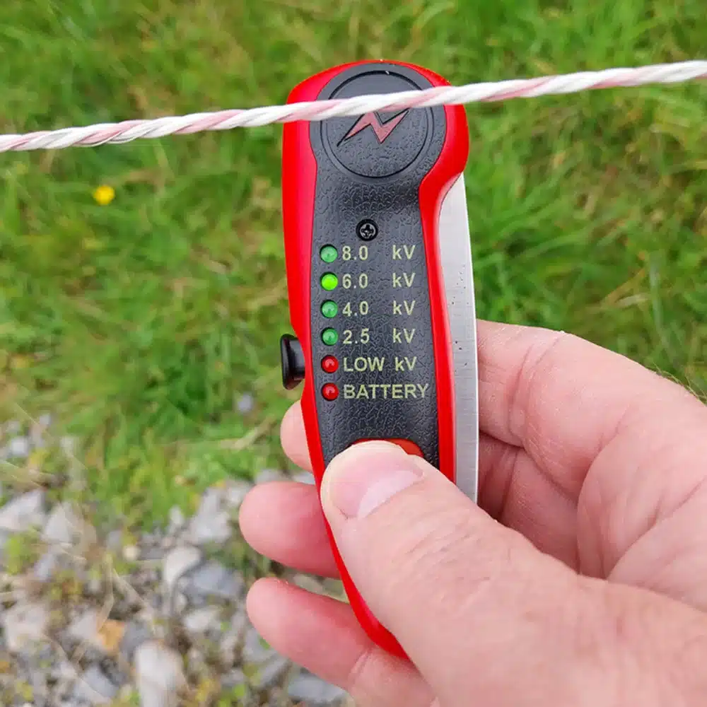 Agrifence Boundary Blade Fence Tester & Pocket Knife
