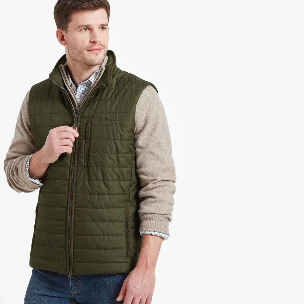 Schoffel Mens Brora Gilet Forest