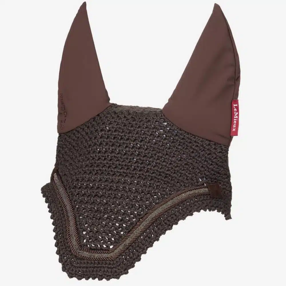 LeMieux Crystal Fly Hood Brown