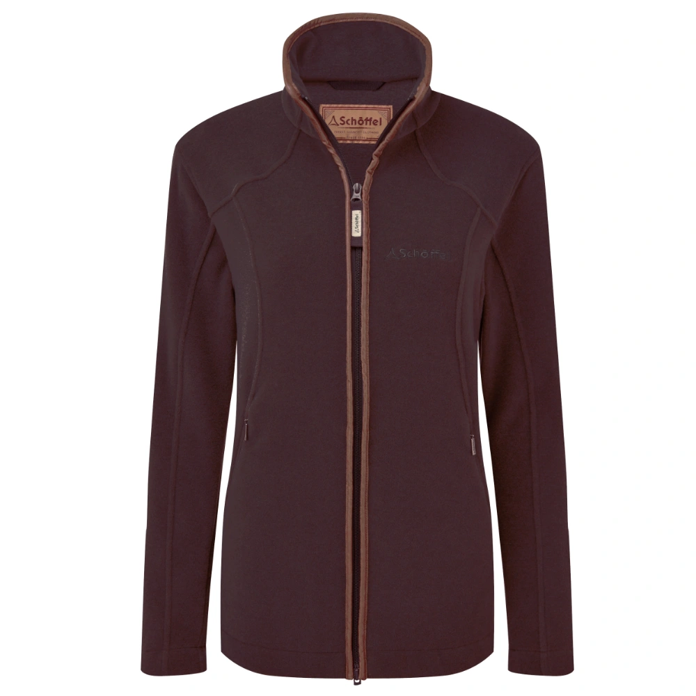 Schoffel Ladies Burley II Fleece Jacket Port