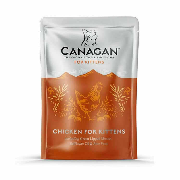 Canagan Free Run Chicken Kitten Food Pouch 85g
