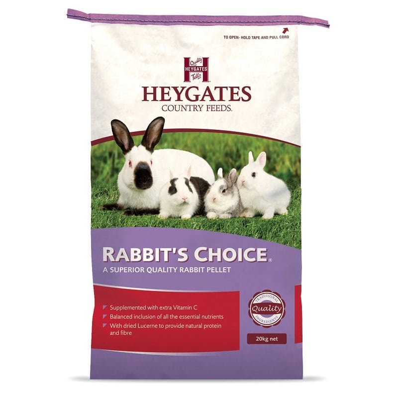 Heygates Rabbit Choice Pellets