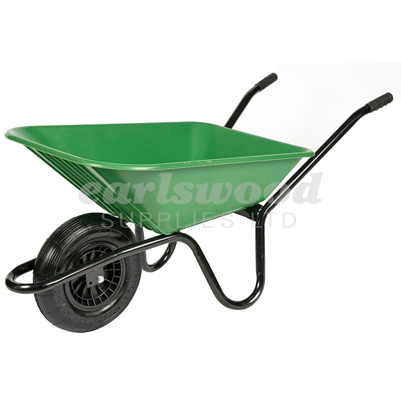 Carrimore Super Barrow 90L Wheelbarrow Green